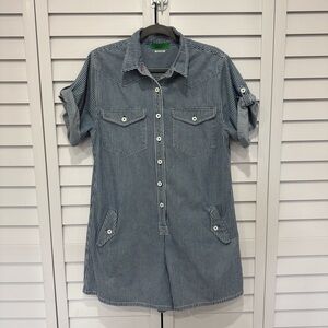 Clare V cargo jumper in engineer stripe…like new!